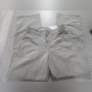 American Eagle Stovepipe Jeans Womens Size 0 Olive Green. NWT